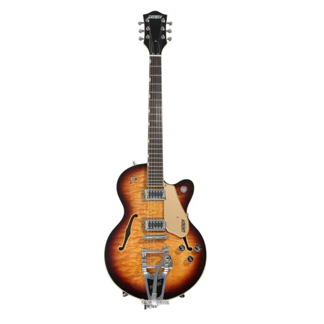 Gretsch G5655T-QM Electromatic Center Block Jr. Quilt – Semi-Hueca Sweet Tea (Periodo de entrega: 18 a 20 días)