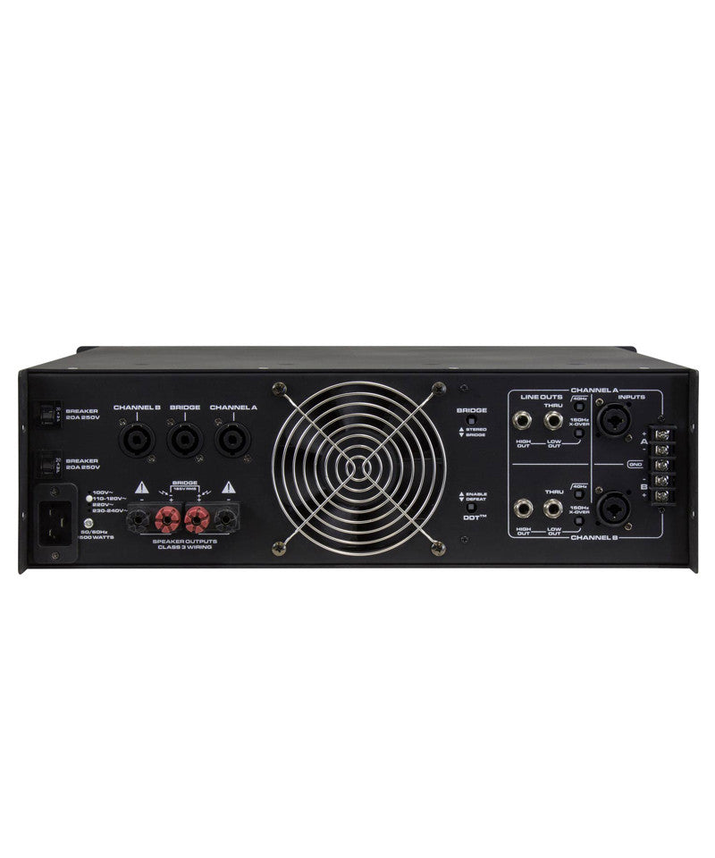 Potente Amplificador Profesional Peavey CS 6000W, Sonido Claro, Protección Avanzada