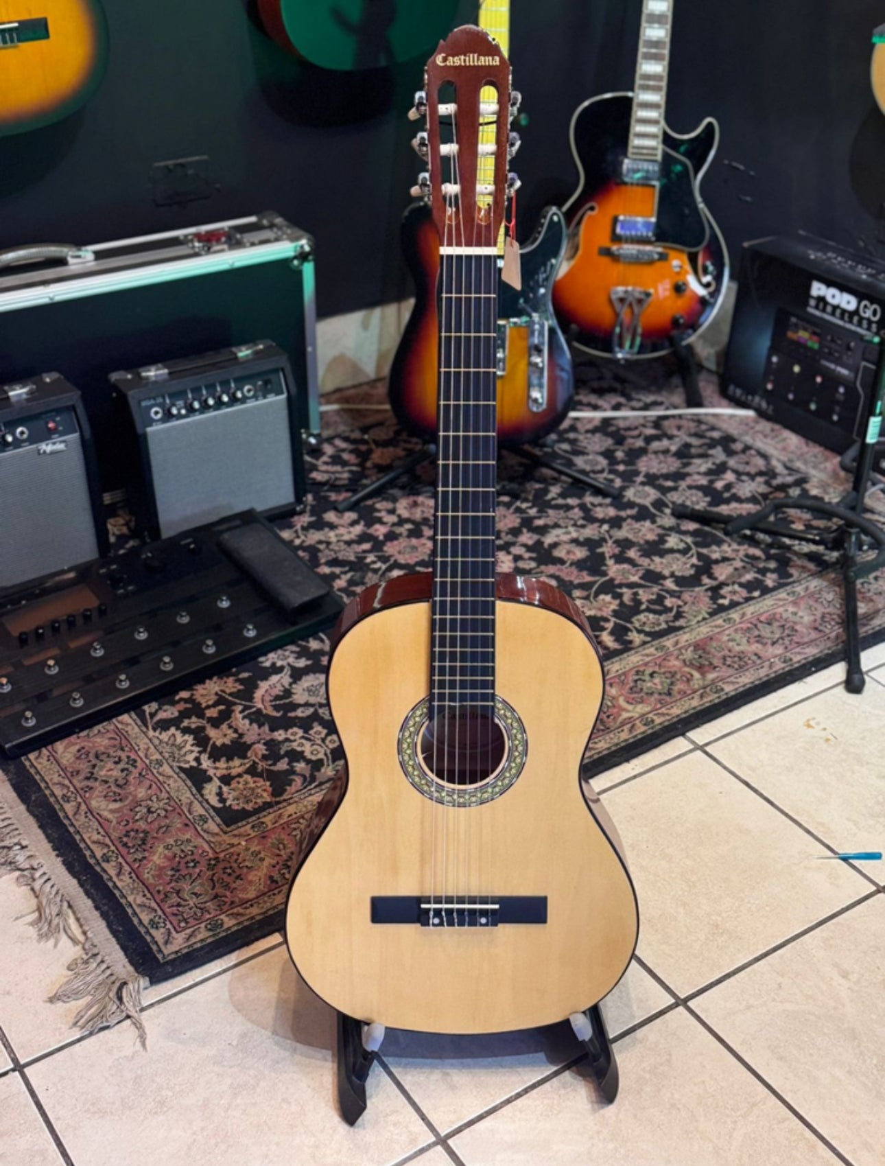 Guitarra clásica Castillana