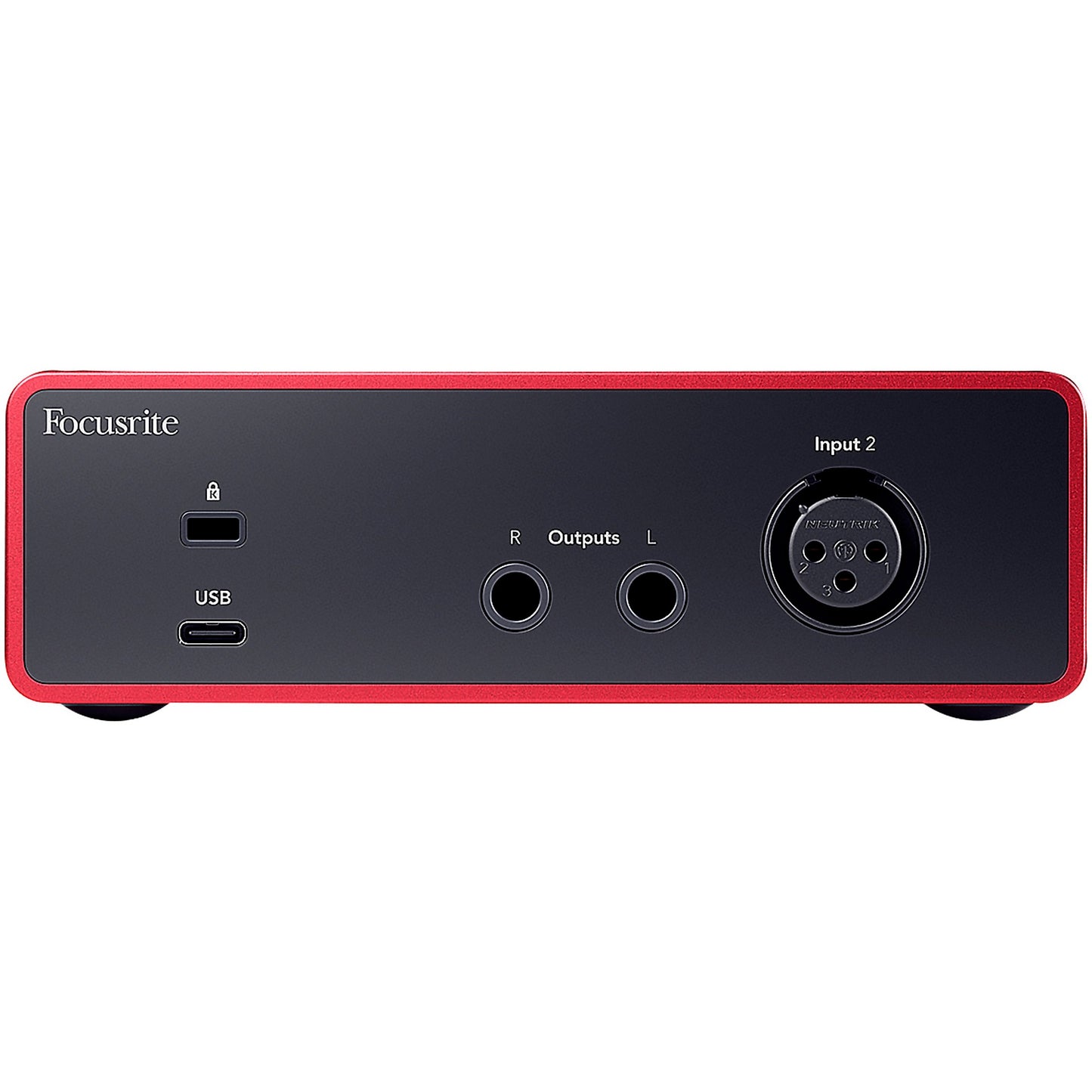 Interfaz de Audio Focusrite Scarlett Solo USB-C 4ª Gen para Grabación Estudio Portátil