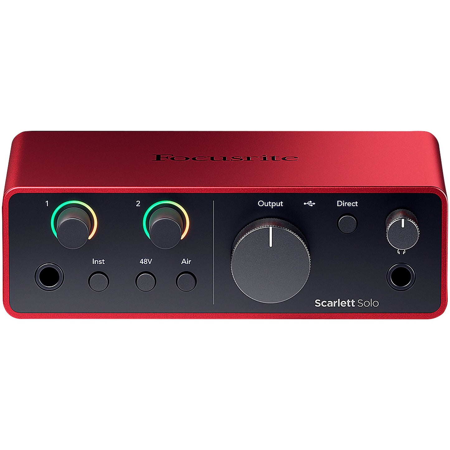 Focusrite Scarlett Solo Studio Pack Gen 4: Interfaz de Audio Completa para Grabación Profesional