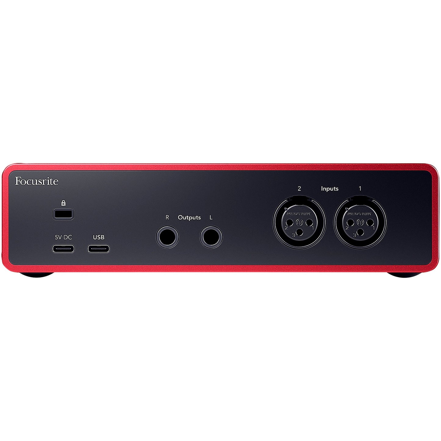 Focusrite Scarlett 2i2 USB-C Interfaz de Audio 4ª Gen Profesional para Estudio