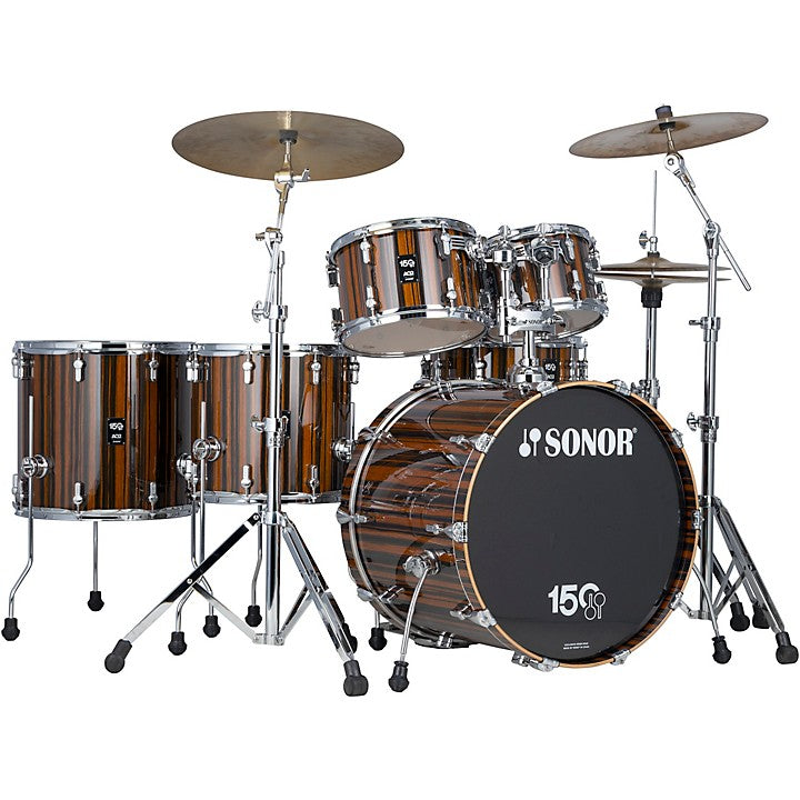 Espectacular Set de Cascos DW Performance Series 4 Piezas Arce Tiger Eye Calidad Superior