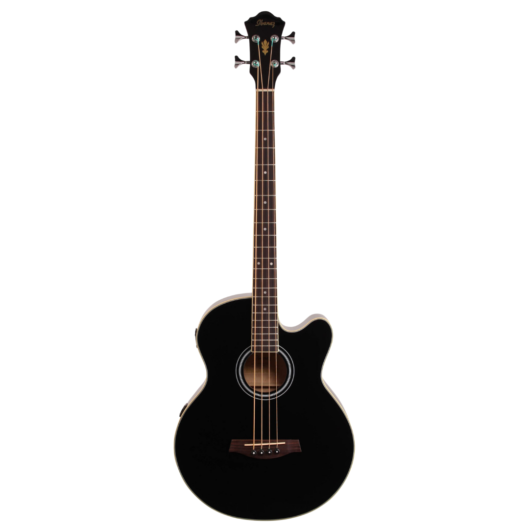 Ibanez AEB5E BK Bajo Electroacústico – Negro Brillante (usado clasificado)