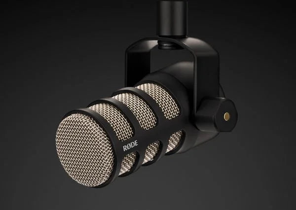 Rode PodMic Micrófono Dinámico Cardioide Profesional Negro para Podcast y Broadcast