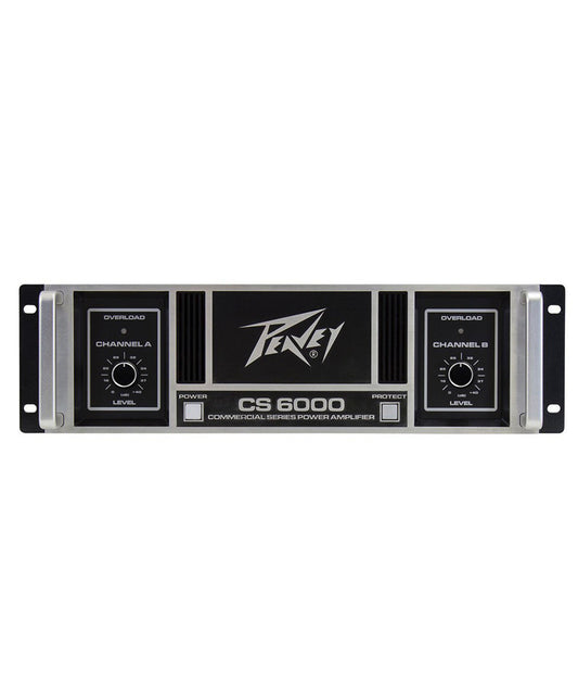 Potente Amplificador Profesional Peavey CS 6000W, Sonido Claro, Protección Avanzada