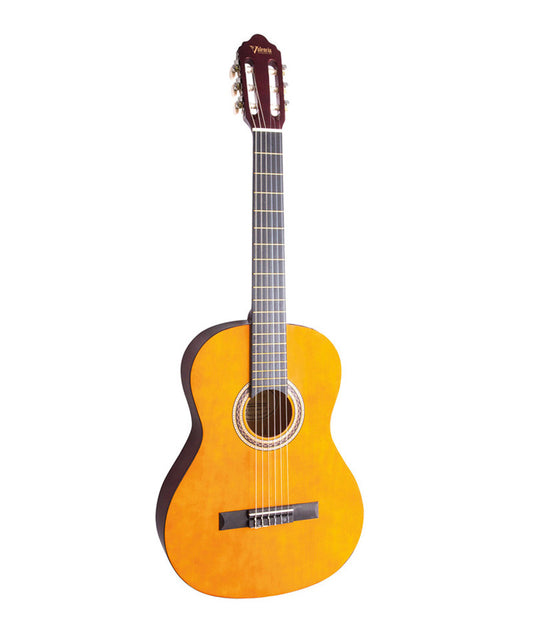 Guitarra Clásica Valencia 39 Pulgadas Natural con Forro, Ideal Principiantes