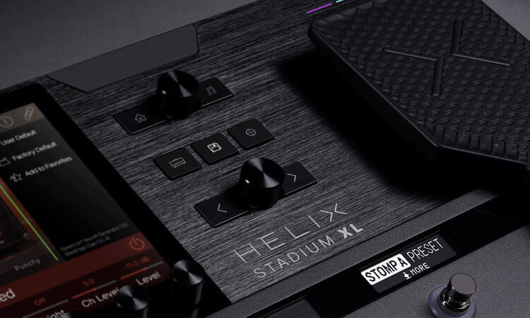 Line 6 Helix Procesador de Efectos y Modelador Pantalla Táctil 8"