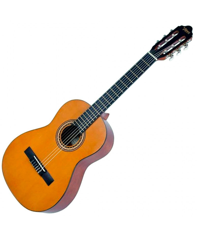 Guitarra Clásica Valencia 39 Pulgadas Natural con Forro, Ideal Principiantes