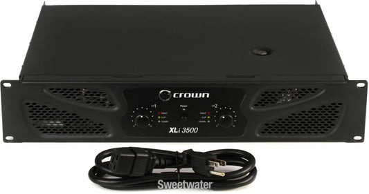 Crown XLi 3500 Amplificador de Potencia 1350W 2 Canales Fiable