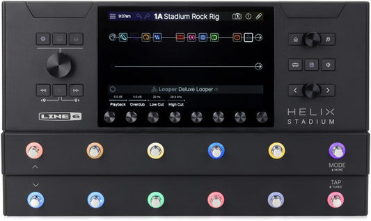 Line 6 Helix Procesador de Efectos y Modelador Pantalla Táctil 8"