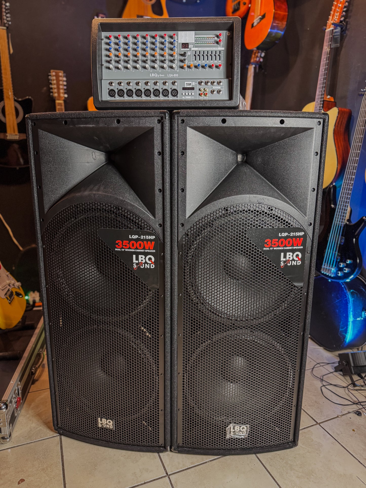 Combo de Sonido  LBQ SOUND 3500W