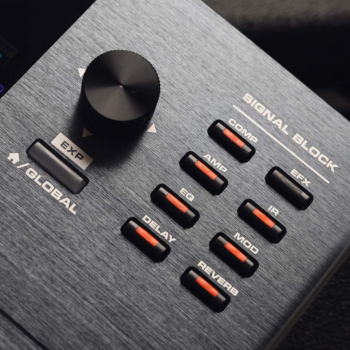 NUX MG-30 Pedal Multiefectos Guitarra/Bajo/Acústica, Modelado Amplificador IR, Footswitch NMP-2