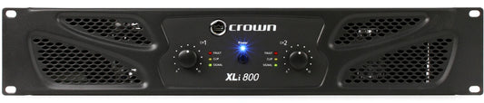 Amplificador de Potencia Crown XLi 800: Fiabilidad, 2 Canales, 300W, Sonido Profesional