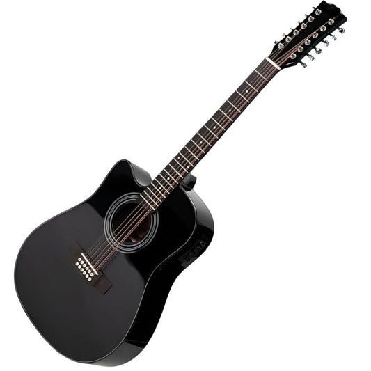 Guitarra Electroacústica de 12 Cuerdas Kaysen– Con Cutaway