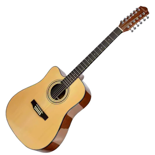 Guitarra Electroacústica de 12 Cuerdas Kaysen – Con Cutaway