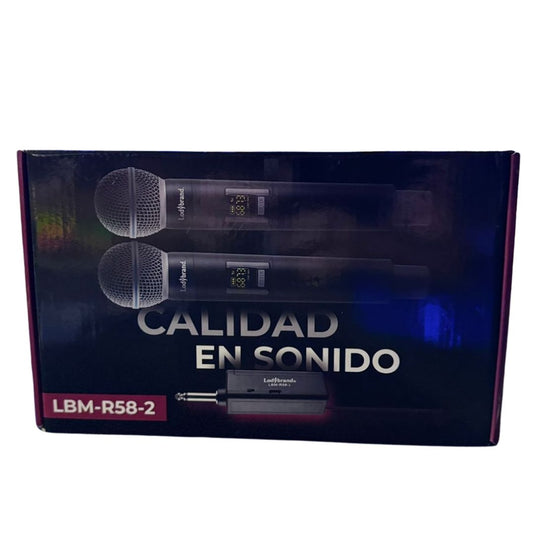 Micrófono Inalámbrico LBM-R58-2 LODYBRAND