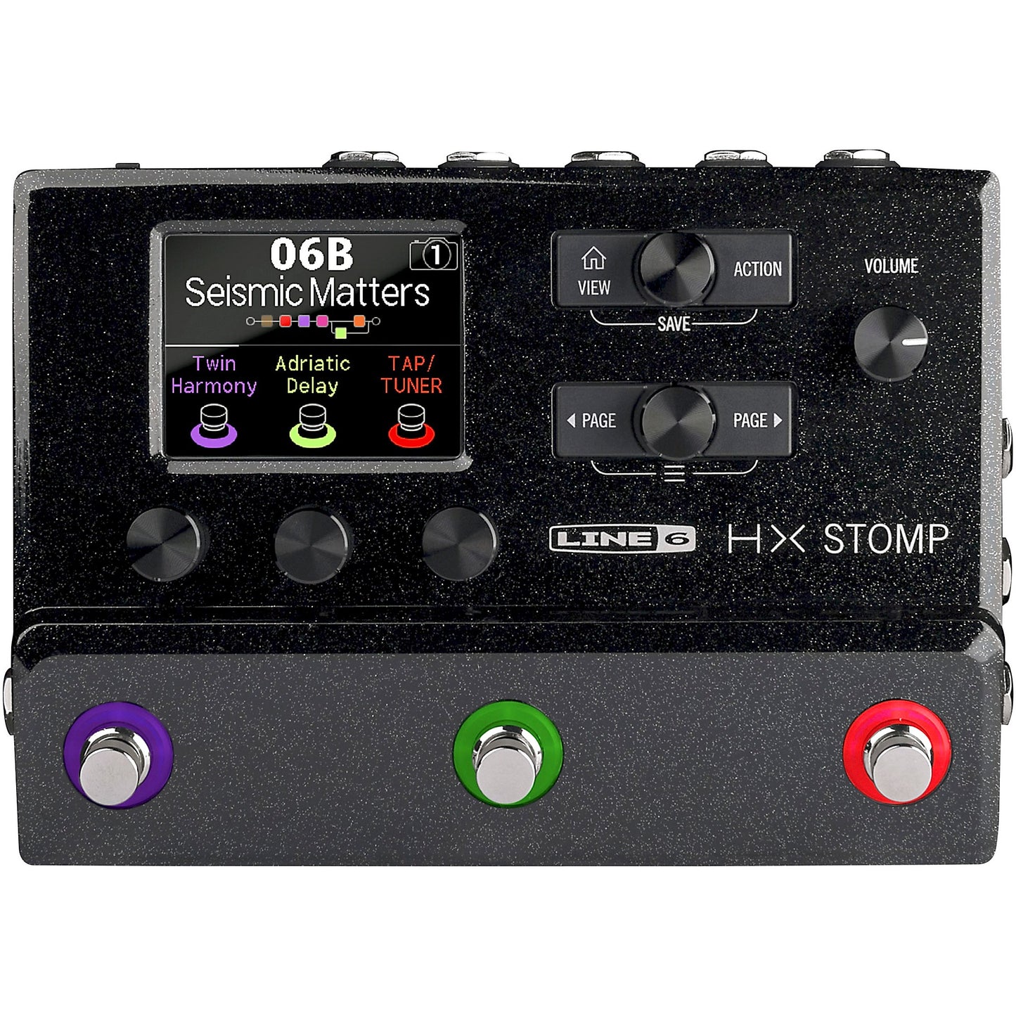 Pedal Procesador Multiefectos Line 6 HX Stomp Compacto Versátil Sonido Profesional Guitarra