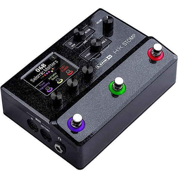 Pedal Procesador Multiefectos Line 6 HX Stomp Compacto Versátil Sonido Profesional Guitarra