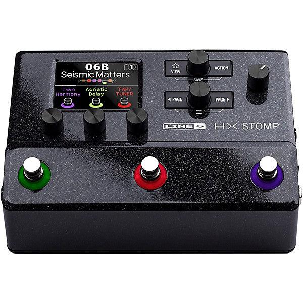Pedal Procesador Multiefectos Line 6 HX Stomp Compacto Versátil Sonido Profesional Guitarra