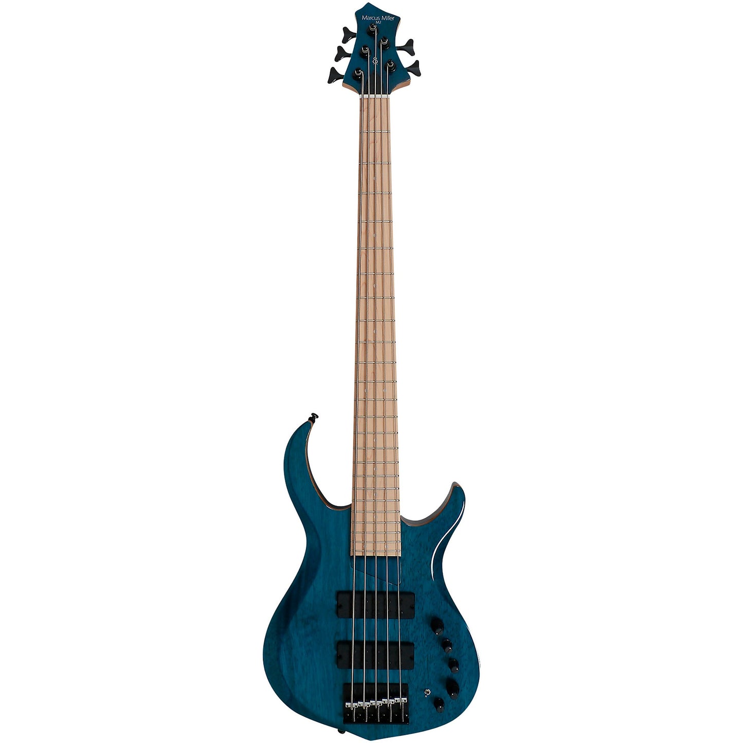 Bajo Eléctrico Sire Marcus Miller M2 5 Cuerdas Azul Transparente Rendimiento Profesional