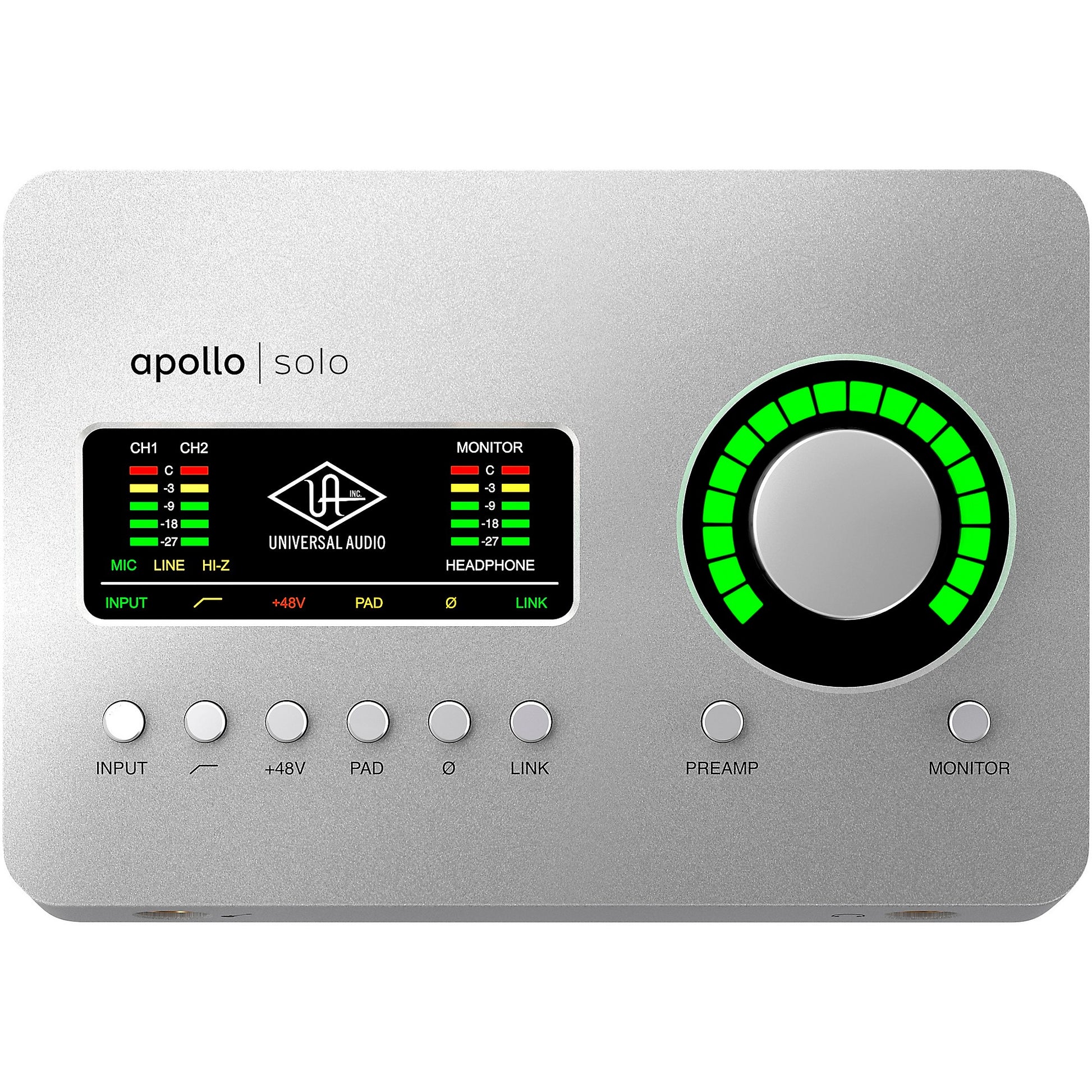 Universal Audio Apollo Solo Heritage Edition Thunderbolt 3 Interfaz de Audio Profesional
