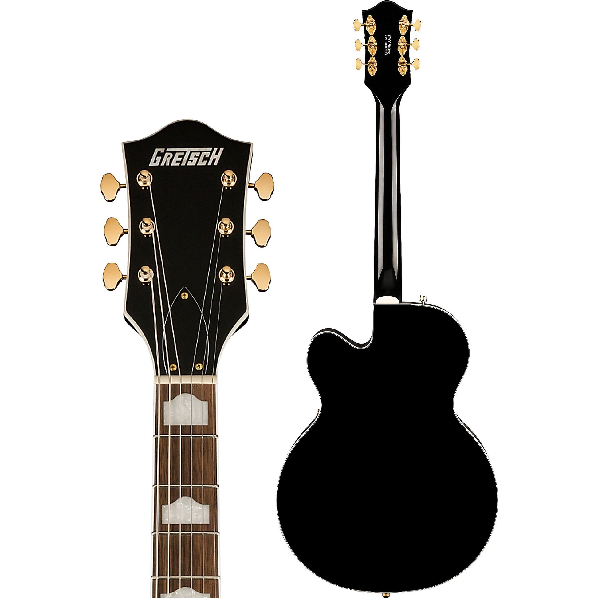 Gretsch G5427T Electromatic Edición Limitada Hollowbody. Sonido Audaz, Acabado Negro Perlado Brillante.