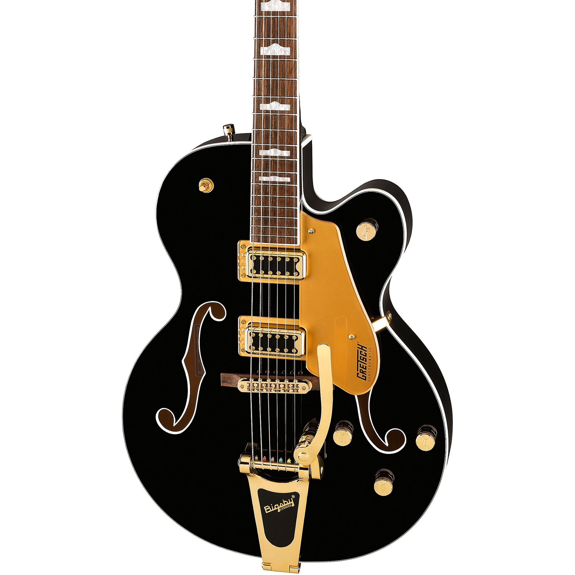 Gretsch G5427T Electromatic Edición Limitada Hollowbody. Sonido Audaz, Acabado Negro Perlado Brillante.