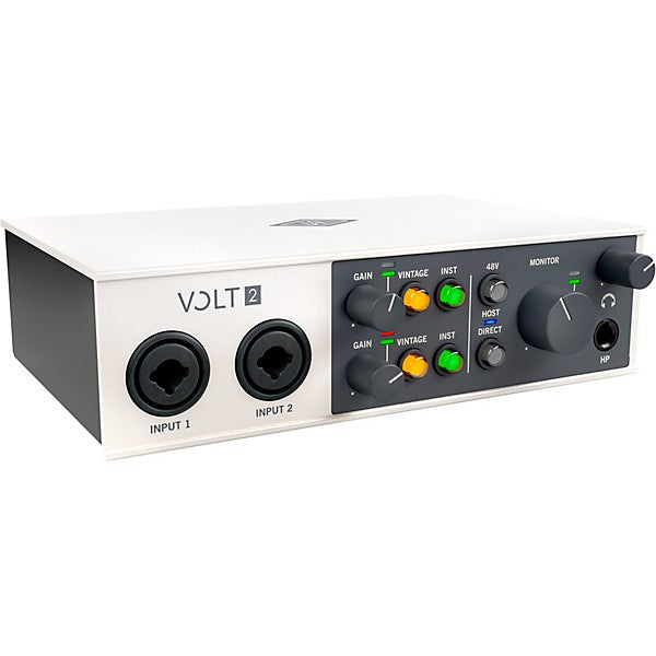 Interfaz de Audio USB Universal Audio Volt 2: Preamplificadores Vintage, Grabación 24-bit/192kHz