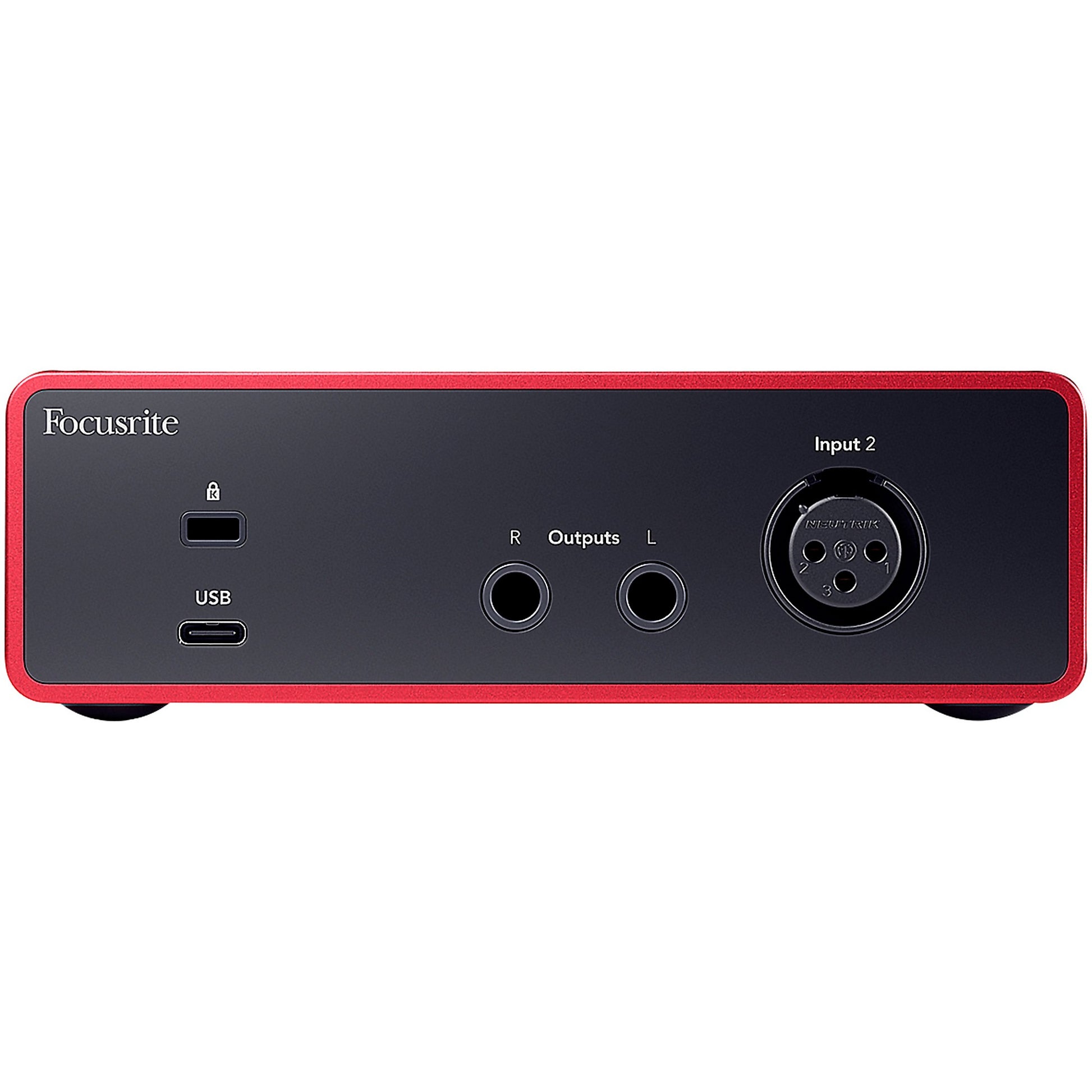 Interfaz de Audio Focusrite Scarlett Solo USB-C 4ª Gen para Grabación Estudio Portátil