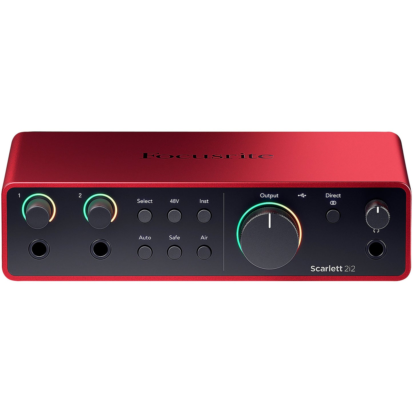 Focusrite Scarlett 2i2 USB-C Interfaz de Audio 4ª Gen Profesional para Estudio