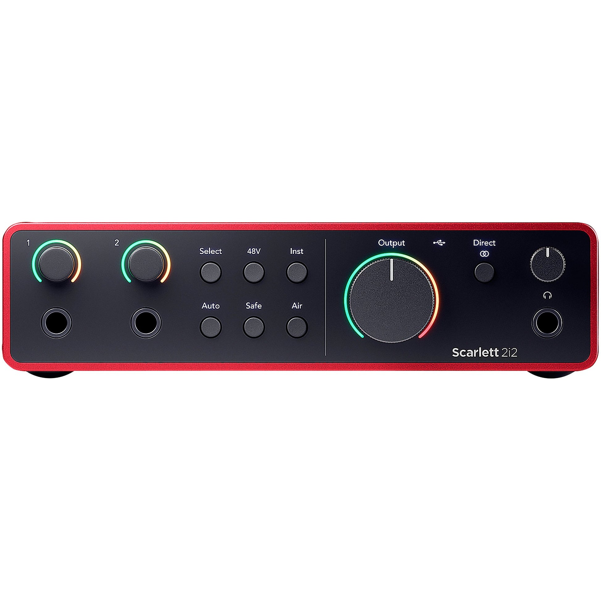 Focusrite Scarlett 2i2 USB-C Interfaz de Audio 4ª Gen Profesional para Estudio