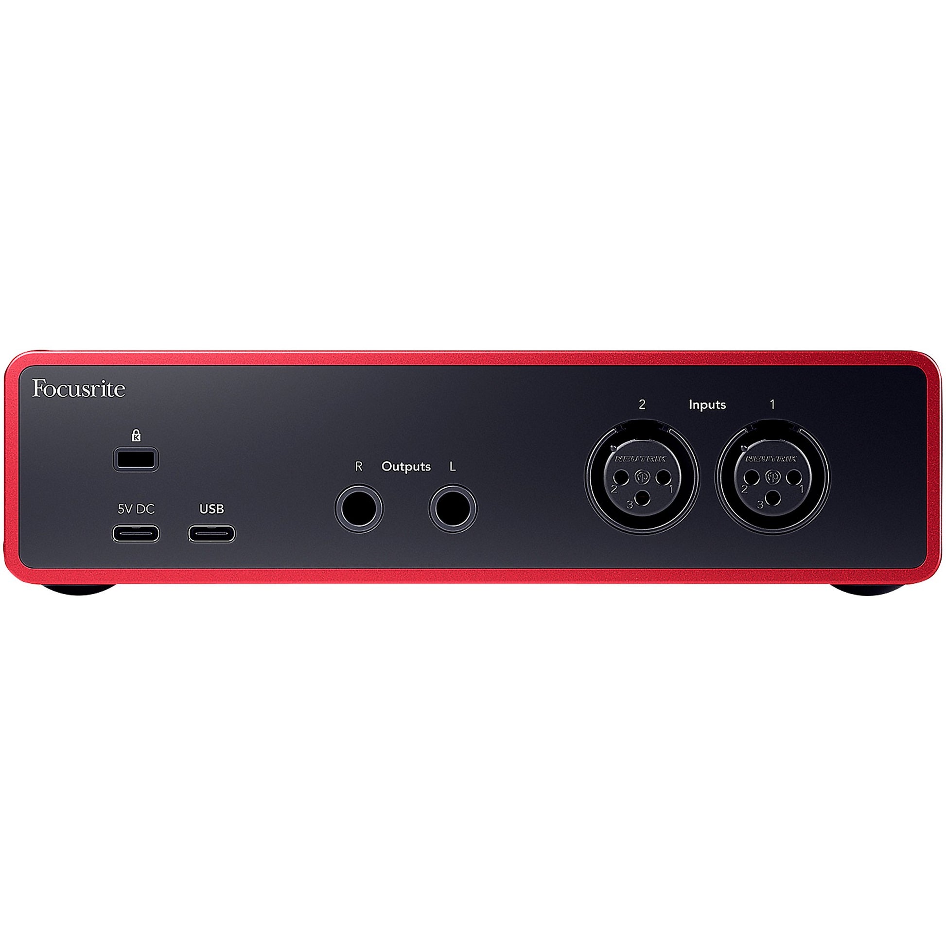 Focusrite Scarlett 2i2 USB-C Interfaz de Audio 4ª Gen Profesional para Estudio