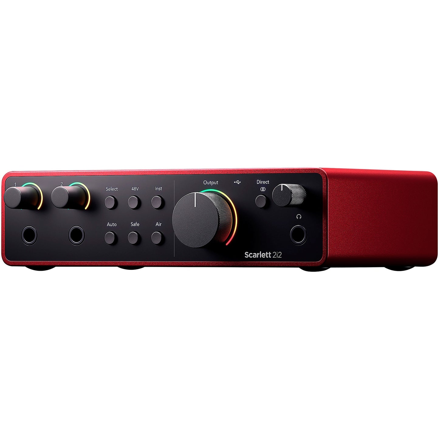 Focusrite Scarlett 2i2 USB-C Interfaz de Audio 4ª Gen Profesional para Estudio