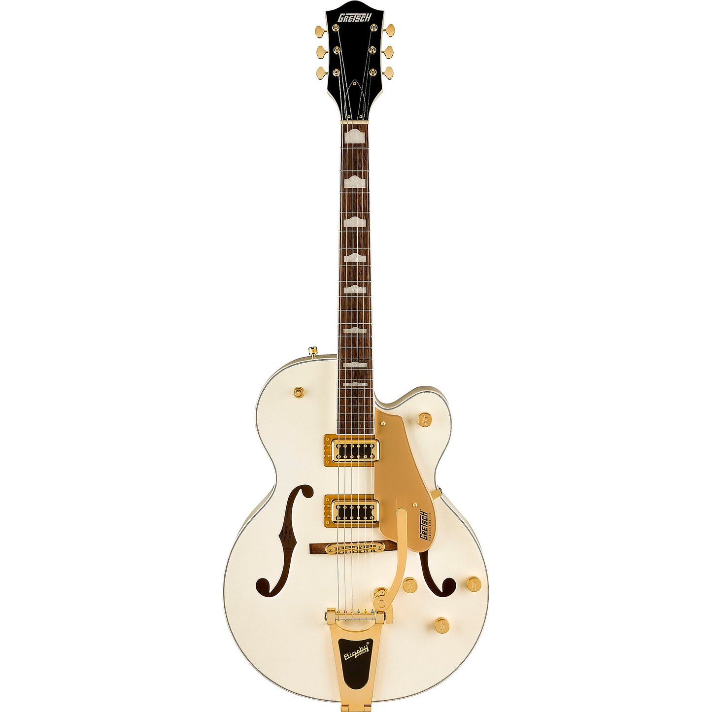 Guitarra Eléctrica Gretsch G5427TG Electromatic Hollowbody Single-Cut Bigsby Edición Limitada Champagne White Gold