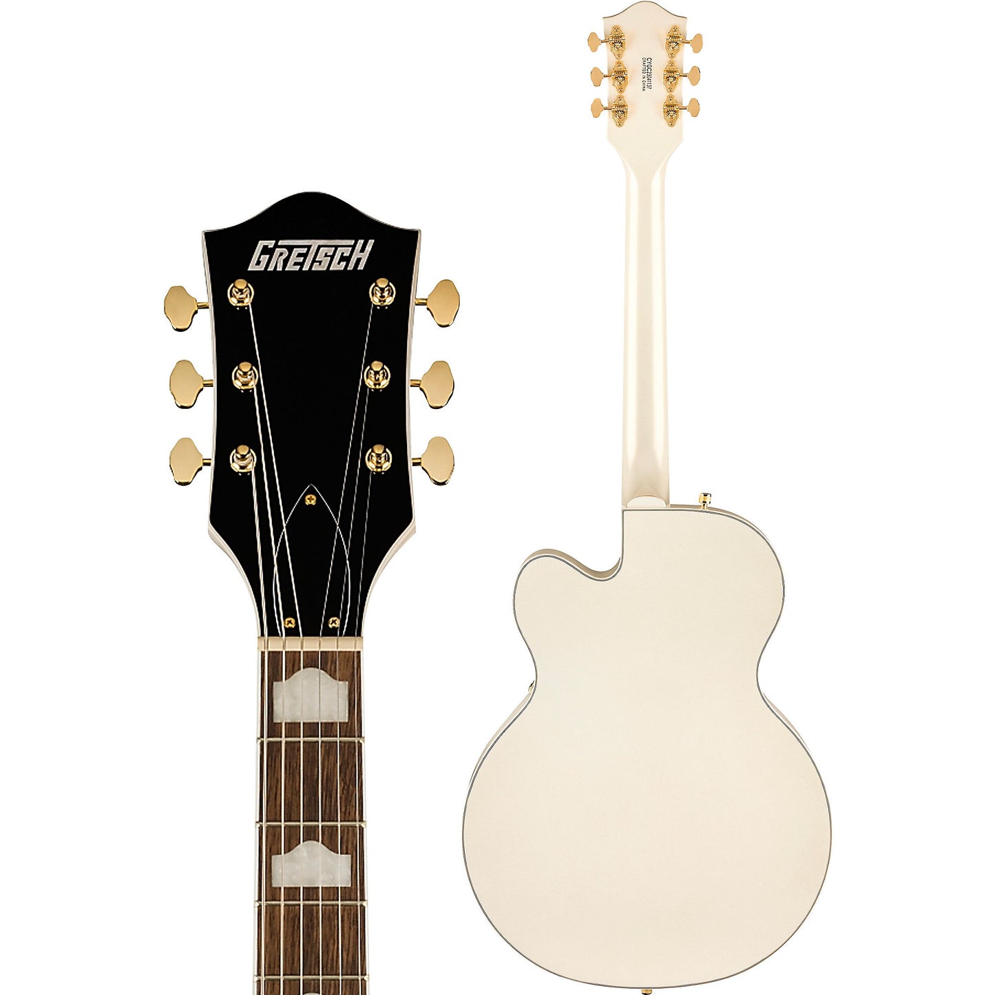 Guitarra Eléctrica Gretsch G5427TG Electromatic Hollowbody Single-Cut Bigsby Edición Limitada Champagne White Gold