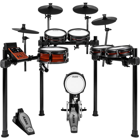 Batería Electrónica Alesis Nitro Pro XL 10 Piezas, Parches Malla, Bluetooth