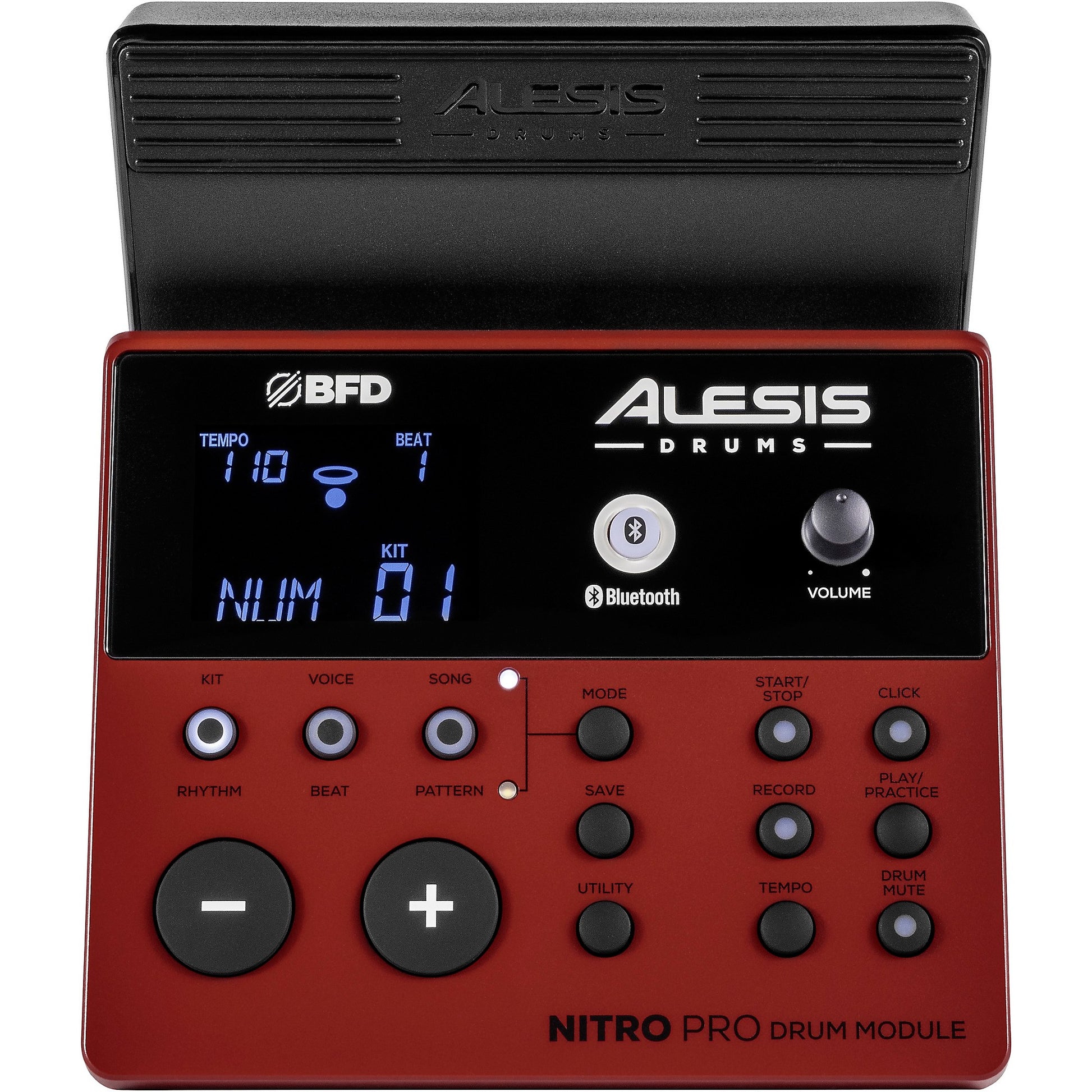 Batería Electrónica Alesis Nitro Pro XL 10 Piezas, Parches Malla, Bluetooth