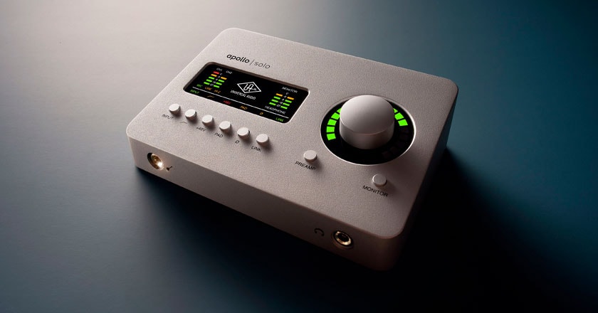 Universal Audio Apollo Solo Heritage Edition Thunderbolt 3 Interfaz de Audio Profesional