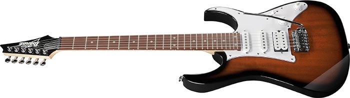 Guitarra Eléctrica Ibanez GRG140 RG Versátil Mástil Arce Pastillas Infinity Trémolo