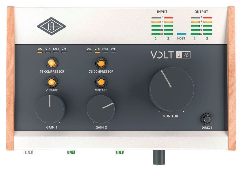 Interfaz de Audio USB Universal Audio Volt 276: Grabación de Estudio Profesional